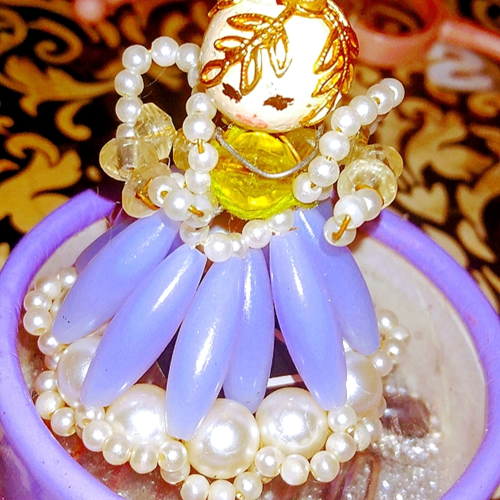 Antique Angel Ornament handmade over 70 years ago